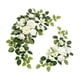 thumbnail image 5 of 2 piezas de arco de boda con flores decorativas, hojas verdes, flores artificiales rústicas Blanco, 5 of 9