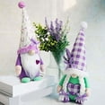 thumbnail image 2 of Spring Lavender Gnomes Plush Scandinavian Tomte  Doll Flower Gnomes,Garden Farmhouse Kitchen Decor, 2 of 6