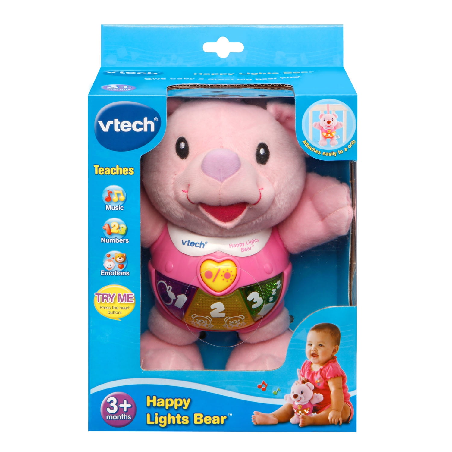 vtech baby happy lights bear play toy