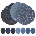 thumbnail image 1 of 13 Pcs Iron-on Denim Patches Fashion Jeans Patches Repair Kits for DIY Clothes Jackets Hats Bags, 1 of 3