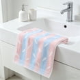 thumbnail image 6 of Kyusrd Hand Towels for Bathroom,Cotton Soft Absorbent Decorative Hand Towel for Face Spa Bath Gym Kitchen,Pink,33x72cm, 6 of 6