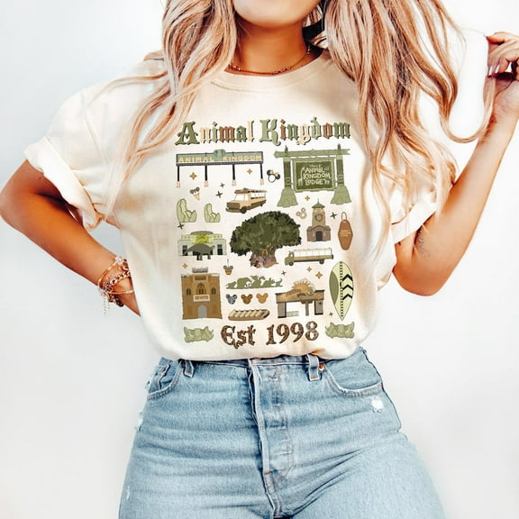 Vintage Disney Animal Kingdom Since 1998 Shirt, WDW Magic Kingdom Park Family Vacation 2025