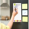 thumbnail image 6 of Inkdotpot Pack of 6 Funny Magnetic Dry Erase List For Fridge, Wipe Clean w/ NoStain, Quick Notes Shopping & Grocery List Whiteboard for Fridge, 8.75" x 3.8"(Monster Print), 6 of 6