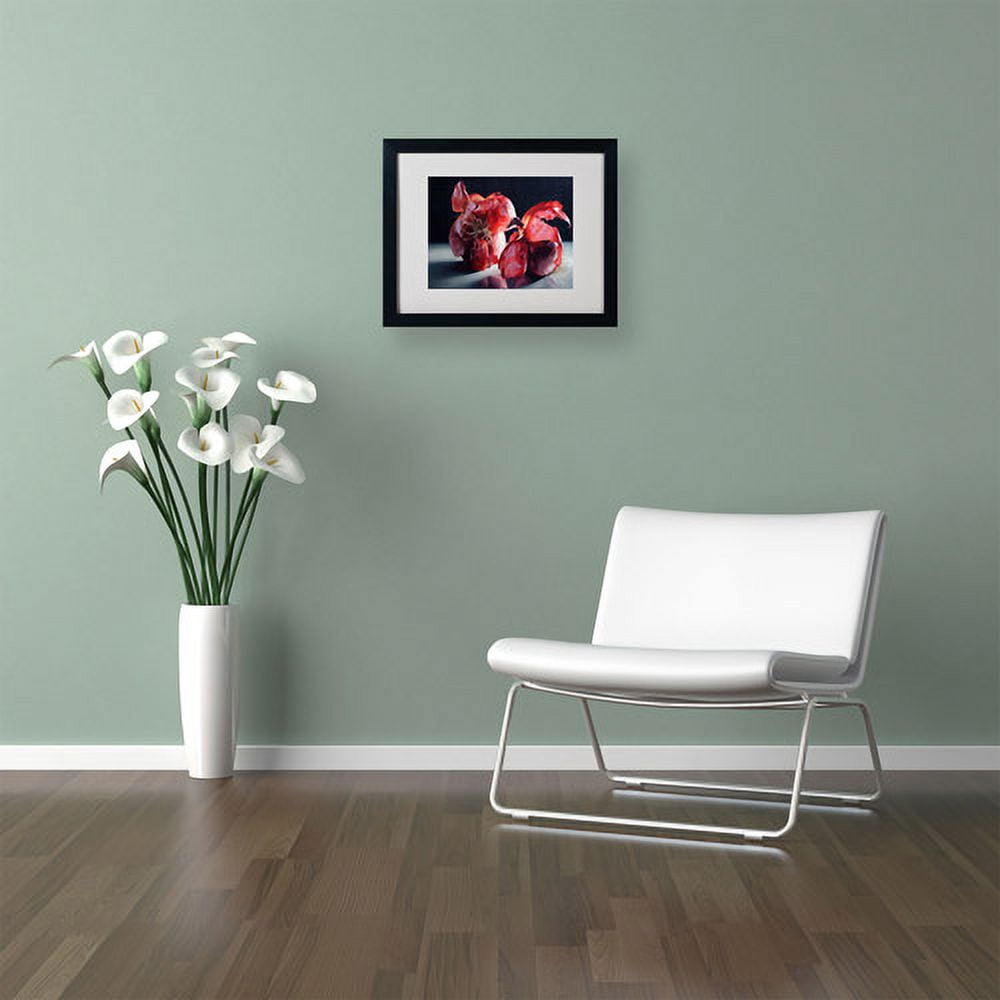 Trademark Fine Art "Beauty So Deep It Makes You" Framed Canvas Art by Cecile Baird
