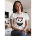 thumbnail image 2 of Panda Icon Women T-Shirt, Female XX-Large, 2 of 4