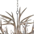 thumbnail image 7 of Regina Andrew 16-1064 Antler 6 Light 33" Wide Antler Candle Style Chandelier - Silver, 7 of 7