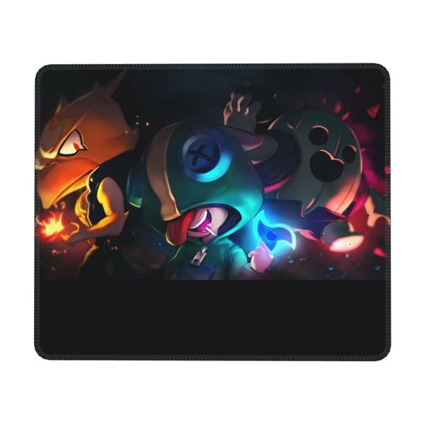 Alfombrilla de ratón con borde de goma de Brawl Stars, alfombrilla de escritorio de oficina, alfombrilla de escritura, alfombrilla de juego multicódigo, alfombrillas de ratón para ordenadores,