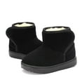 thumbnail image 2 of ZACPNCV Toddler Girl Snow Boots Winter Warm Outdoor Boots Black, 2 of 9