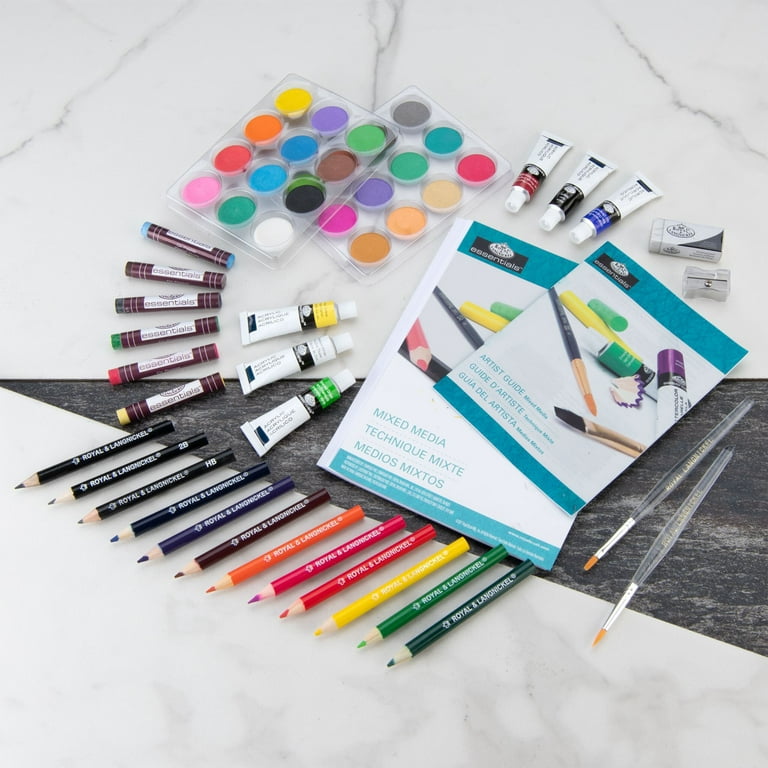 Royal & Langnickel Mixed Media Art Set - 74pc - Walmart.com