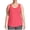 Red, variant on Staron Plus Size Tops for Women Casual Loose Sleeveless Round Neck Pullover Tank Top Solid Color Basic Comfy Shirt, Pink XL