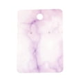 thumbnail image 5 of 100 Pieces Marbling Earring Display Cards 1.96x2.75inch 3 Holes Hanging Holder, 5 of 5