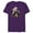 Purple, variant on Star Wars The Clone Wars Ahsoka Tano Fearless Jedi - Short Sleeve Blended T-Shirt for Adults - Customized-Yellow