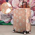 thumbnail image 4 of Peach Daisy Flower White Blooms Pattern Luggage Cover Fashion Suitcase Cover Baggage Covers Fit 25-28 Inch Luggage (Go Travel), 4 of 5