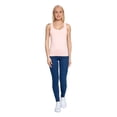 thumbnail image 1 of Women's Wide Strap Casual Top Tanks, L, Pale Pink, by Ambesonne, 1 of 4