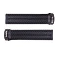 thumbnail image 1 of Puños de manillar de bicicleta de goma para exteriores con superficie antideslizante, proporcionan un agarre más fuerte y Negro, 1 of 9