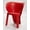 Red, variant on Elephant Polypropylene Kids Chair Set of 4 Green