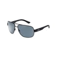 thumbnail image 1 of Armani Exchange Men's Mirrored AX2012S-606381-62 Black Rectangle Sunglasses, 1 of 3