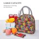thumbnail image 5 of Balery Daisies Flowers Bolsa de Almuerzo para Mujeres, Caja de Almuerzo, Bolsa de Almuerzo Pequeña Impermeable, Tote de Almuerzo Reutilizable con Gran Capacidad, 5 of 6