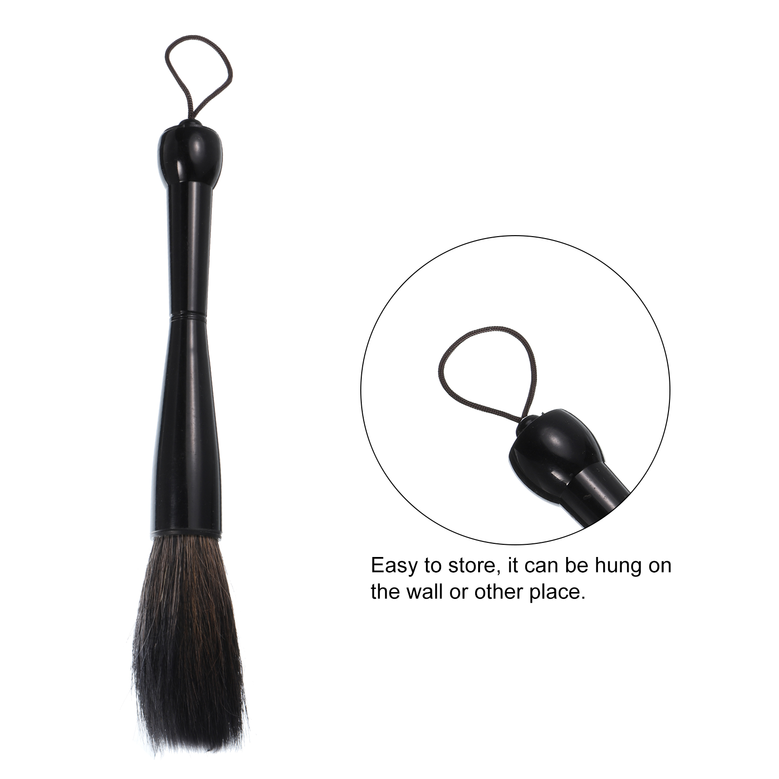 Unique Bargains Chinese Calligraphy Brush for Writing Drawing Painting Art Supplies Black