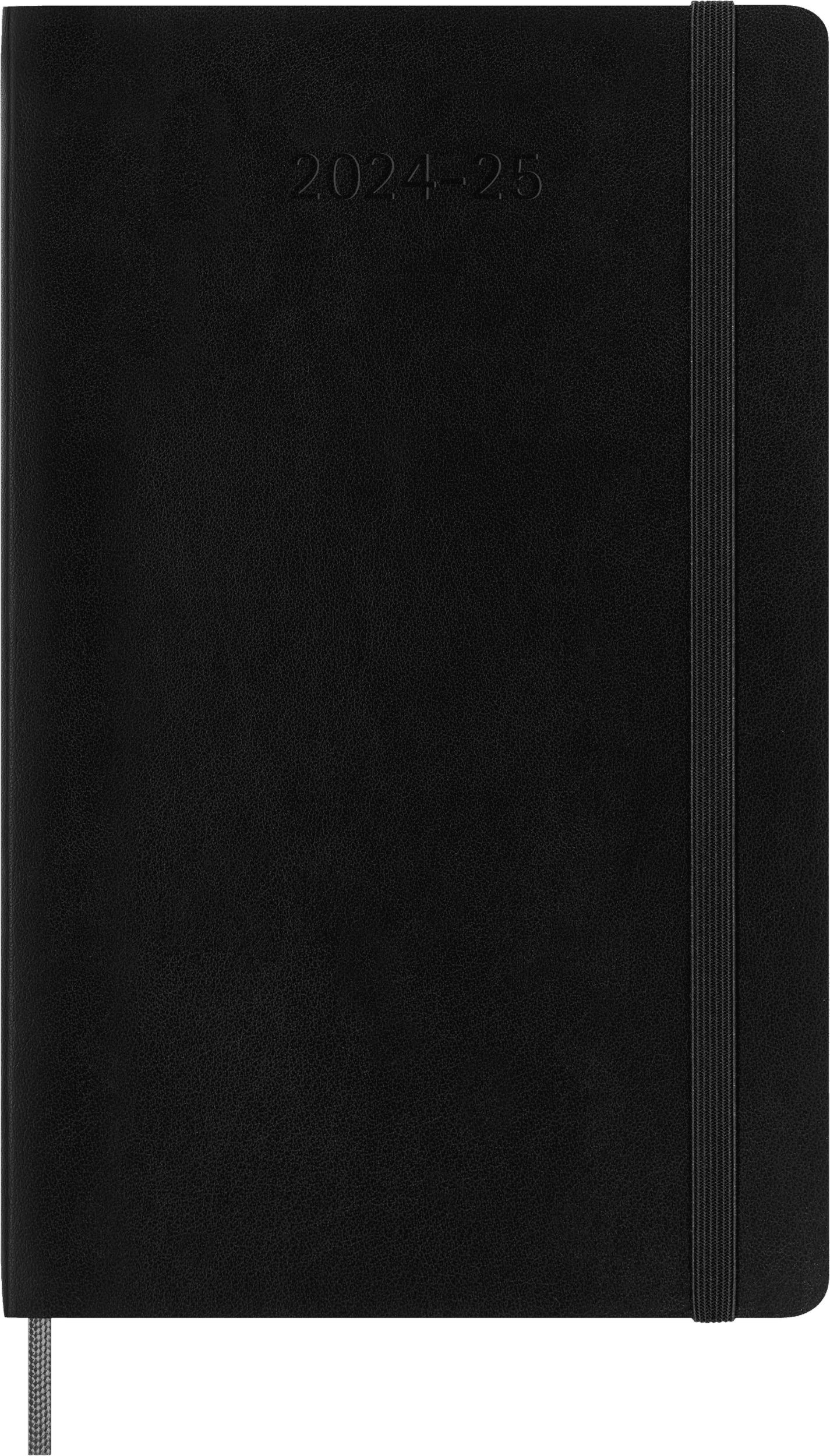 Moleskine Classic 18 Month 2024-2025 Daily Planner, Soft Cover, Large (5" x 8.25"), Black, 608 Pages