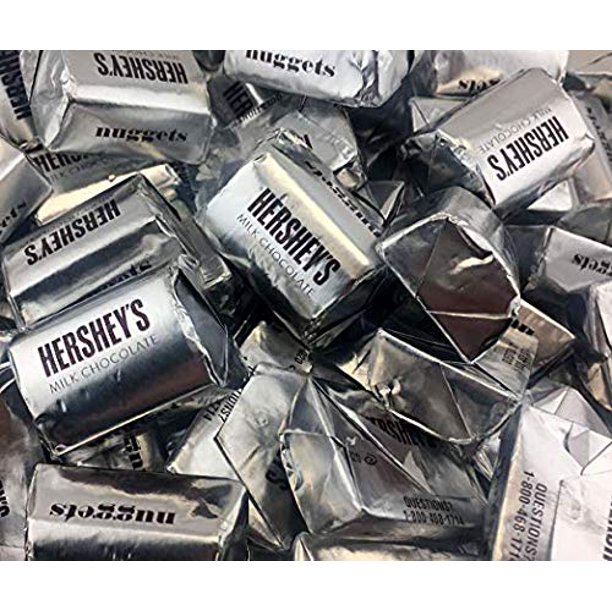 HERSHEY'S NUGGETS Milk Chocolate, 40oz Bulk Size Bag (2.5lb) Walmart