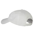thumbnail image 3 of Glitter Bride Embroidered Unstructured Washed Cap - White OSFM, 3 of 5