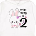 thumbnail image 3 of Inktastic Somebunny is Two-second Birthday Bunny Toddler Hoodie, 3 of 4