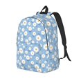 thumbnail image 1 of Easygdp Daisies Flowers Mochila de Lona Resistente para Laptop, Compatible con Laptops de 15 a 17 pulgadas, Ideal para Escuela, Trabajo y Viajes-Medium, 1 of 5