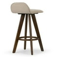 thumbnail image 5 of Set of 2 Belden Beige Woven Rope Fabric Dining Chair with Plastic Frame, 5 of 8