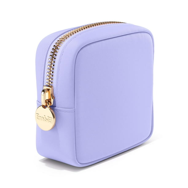 Bolsa de maquillaje Embla, bolsa de viaje para cosméticos y neceser, color lila
