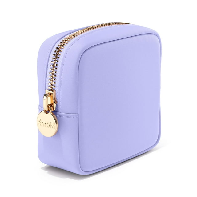 Bolsa de maquillaje Embla, bolsa de viaje para cosméticos y neceser, color lila