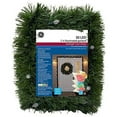 thumbnail image 2 of GE 25' Pre-Lit Indoor/Outdoor Pine Artificial Christmas Garland - Color Changing Lights, 2 of 4
