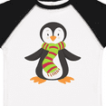 thumbnail image 4 of Inktastic Cute Penguin, Little Penguin, Penguin with Scarf Boys or Girls Toddler T-Shirt, 4 of 5
