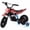 Red, variant on IVFJFV Electric Dirt Bike,up to 6.21 mph, 24V Electric Dirt Bike with Removable Training Wheels for Child 8 ,Red