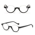 thumbnail image 2 of 4 Pairs Reading Glasses Fashion Half Frame Round Readers for Mens Womens Elderly, 2 of 5