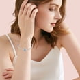 thumbnail image 3 of NINGAN Sparkling S925 Clear Pave Number 16 Bead Charm for Women Moment Charm Bracelet, 3 of 6