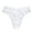 White, variant on Posijego T Back Thongs for Women Floral Lace High Waisted Thong Panties Ladies G-String Comfort Underwear