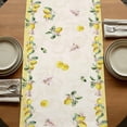 thumbnail image 5 of Table Runners 72 Inches Long Dress Scarves, Summer Gnomes Farmhouse Kitchen Table Runner, Coffee Tablerunners, Yellow Lemons Farmhouse Watercolor 13x72 Inch, 5 of 9