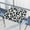 Color11, variant on Grey Leopard Skin Print Elastic Round Tablecloth - Waterproof Fitted Table Cover for 52x52 Inch Tables, Stretch Polyester Fabric with Anti-Slip Design