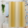 thumbnail image 3 of Yellow Ombre Waterproof Shower Curtain, 72"x72" Washable Polyester Fabric Shower Curtains for Bathroom, Modern Abstract Art Farmhouse Gradient Decorative Bathtub Curtain Sets with Hooks, 3 of 9