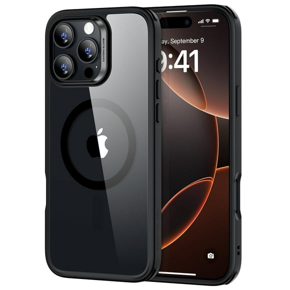 Funda de teléfono ESR para iPhone 16 Pro con MagSafe Clear Black