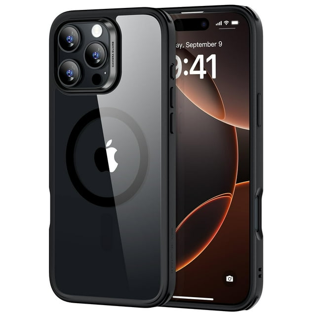 Funda de teléfono ESR para iPhone 16 Pro con MagSafe Clear Black