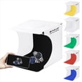 thumbnail image 3 of 22 Cm X 23 Cm X 24 Cm Photo Booth 40 Luces LED Escenario de IluminacióN Suave con 1 Cable -USB 6 Colores PañOs de Fondo, 3 of 5