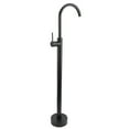 thumbnail image 3 of Shower Mixer Tap, High Durability Freestanding Bathtub Faucet  For Home Black, 3 of 8