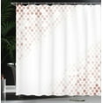 thumbnail image 3 of Ambesonne Abstract Shower Curtain, Futuristic Style Beam Art, 69"Wx75"L, Dried Rose, 3 of 4