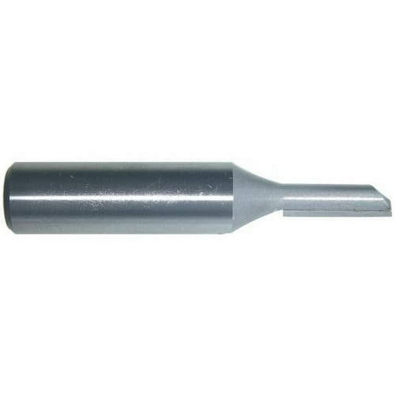 Magnate 123 Straight 1 Flute Carbide Tipped Router Bit — 1/4" Cutting Diameter; 3/4" Cutting Length; 1/2" Shank Diameter; 1-1/2" Shank Length