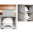 thumbnail image 3 of Organizador colgante de 10 capas, bolsa de almacenamiento para sombreros, organizador de armario PWH, 3 of 5