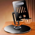 thumbnail image 5 of Aluminum Adjustable Tablet Stand Holder with 360 Rotating Base for Drawing Video Conferencing Watching Movie Accessories, 5 of 8