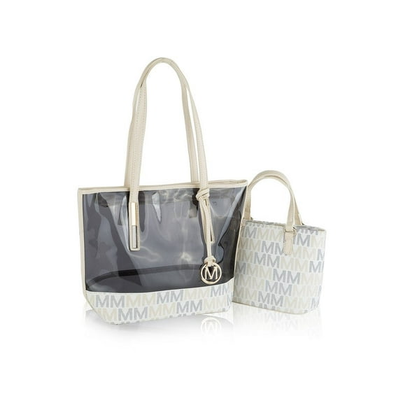 MKF Collection Tayla 2 PC Tote & Mini Bag by Mia K