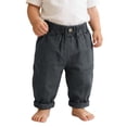 thumbnail image 6 of LYHaoo Boys Cargo Pants Style Casual Trousers With Multiple Pockets Comfortable Loose Fit Long Pants For Kids And Youth Outdoor School Wear School Pants for Boys(Gray), 6 of 6